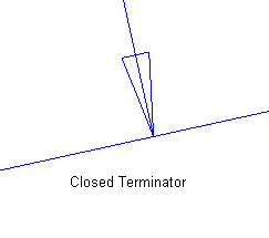 section line open close arrow popup